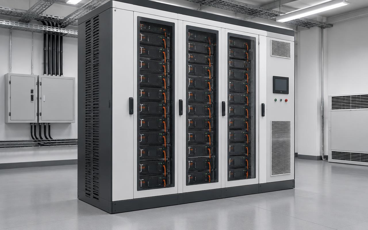 POWERHUB XTREME indoor battery rack cabinet